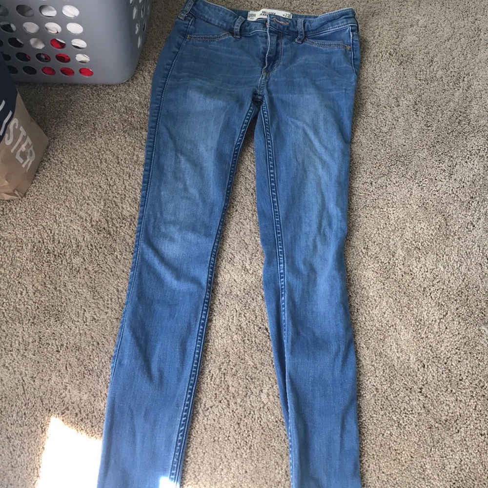 Hollister light wash Jean Jegging
